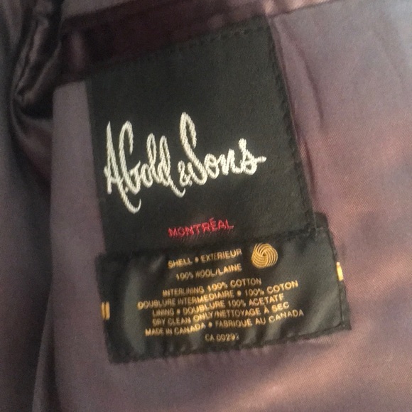 Vintage Tweed Wool Over Coat - Picture 12 of 13